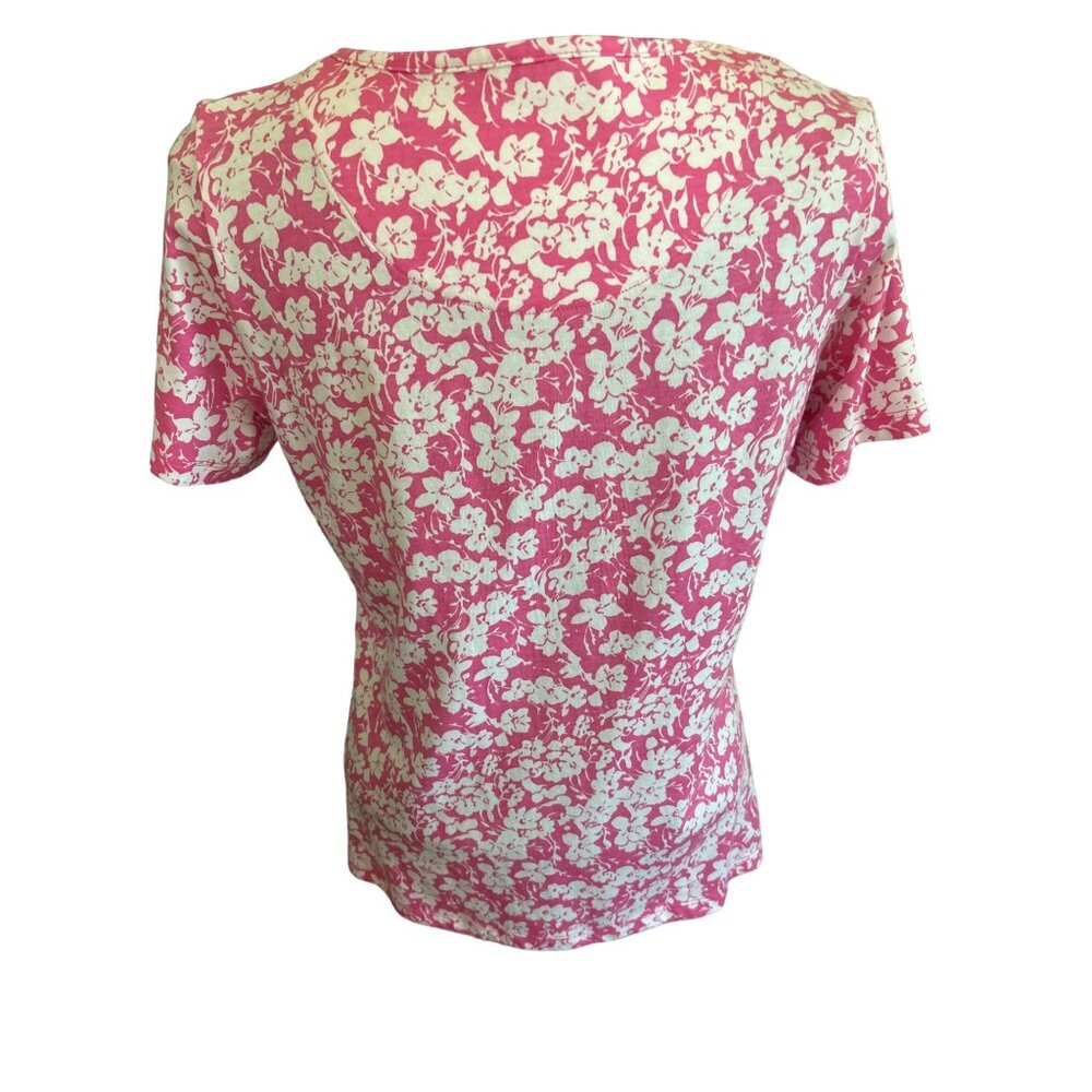 Coral Bay Tops, Bundle Of 3, Floral Print, Size Medium - Picture 3 of 12